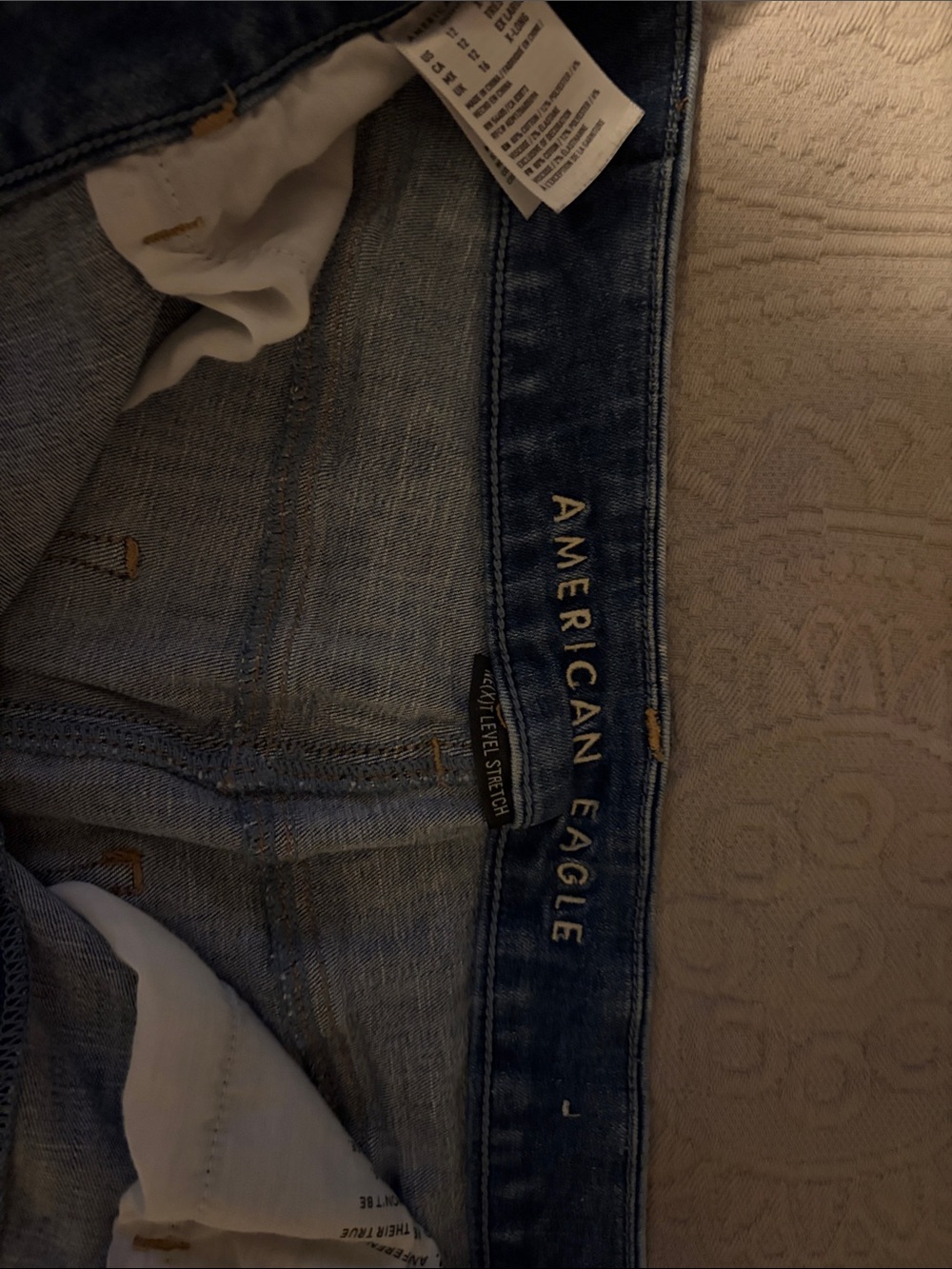 American Eagle Outfitters Men's Medium Blue Slim Stretch Jeans